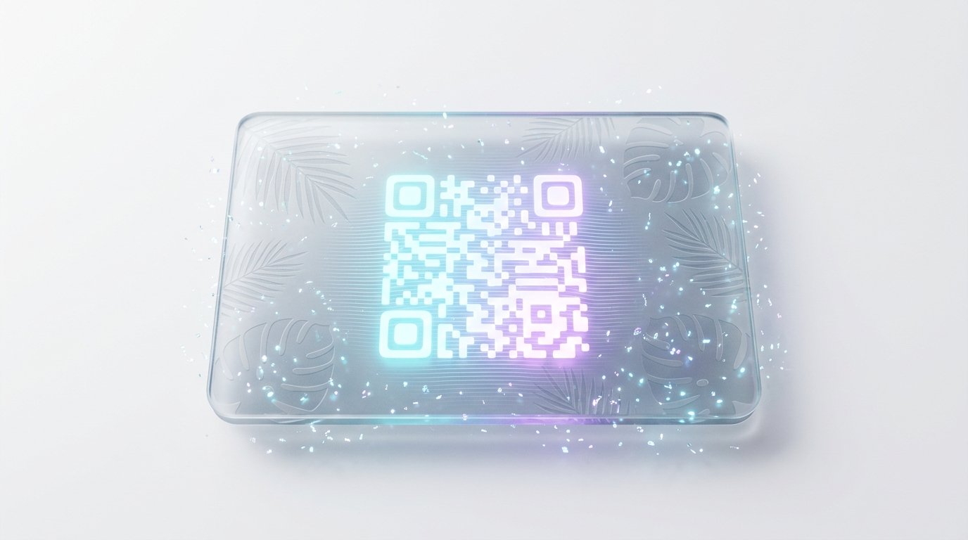 Premium glass BulaLink QR portal